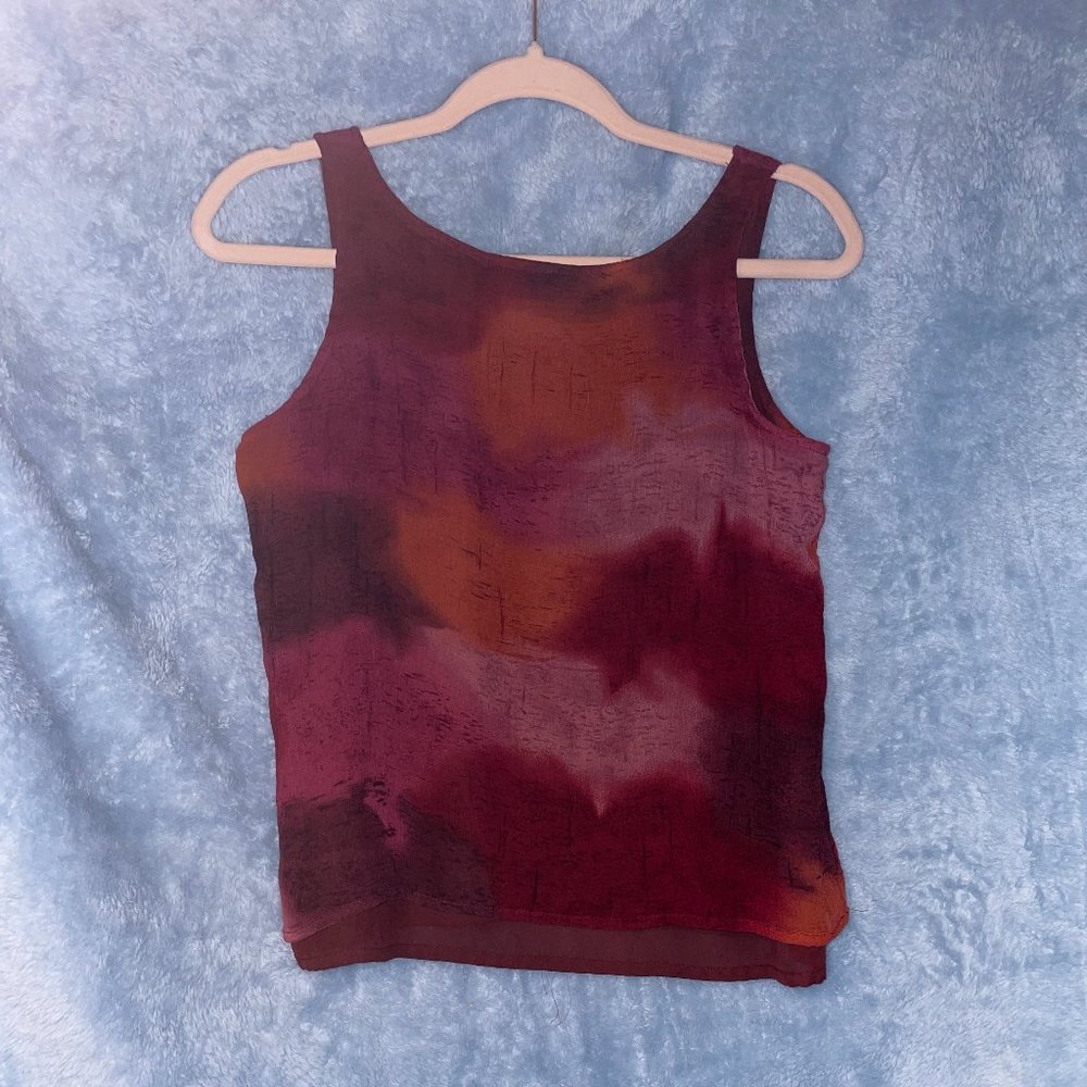 **** SOLD **** ✨5/$20✨ Women's Silk Tank Top - Picture 2 of 7